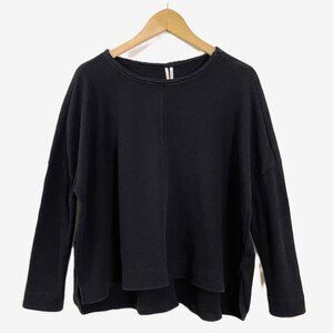 By Anthropologie Oversized Waffle Knit Top